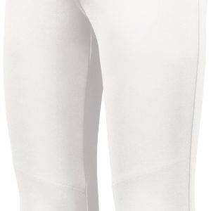 White Augusta Sportwear 1298 Girls Slideflex Softball Pant