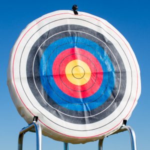 BSN SPORTS 36in Round Ethafoam Archery Target With Replaceable Core