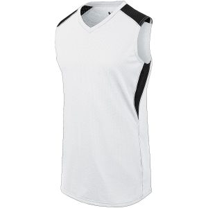 White/Black/White Augusta Sportwear 312162 Ladies Dynamite Softball Jersey
