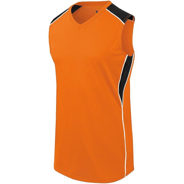 Orange/Black/White Augusta Sportwear 312162 Ladies Dynamite Softball Jersey