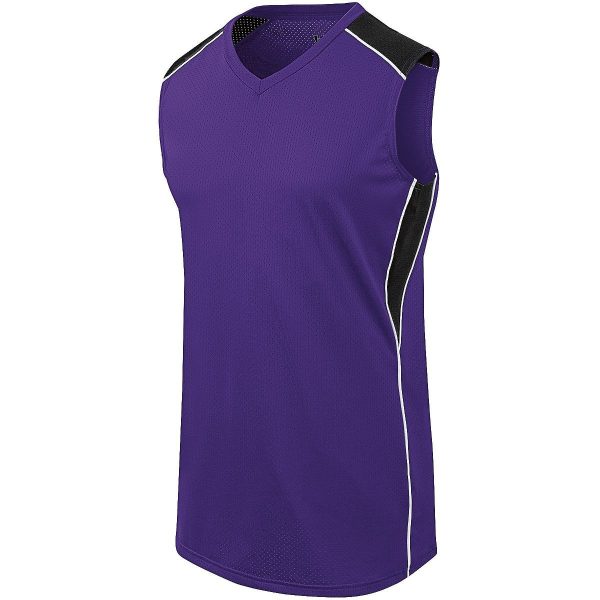Purple/Black/White Augusta Sportwear 312162 Ladies Dynamite Softball Jersey