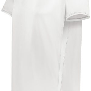 White Augusta Sportwear 6916 Girls Cutter+ V-Neck Softball Jersey