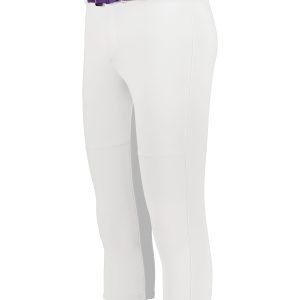 White Augusta Sportwear 6971 Girls Gamer Classic Softball Pant