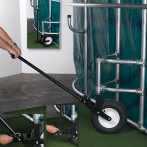 Big Bubba Pro Batting Cage Turtle Replacement Dolley – Streamline Your Setup and Mobility