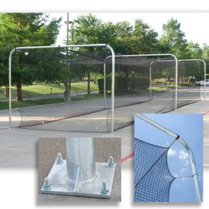 BSN Batting Cage Pro Tunnel Frame – Build Your Professional Batting Practice Facility