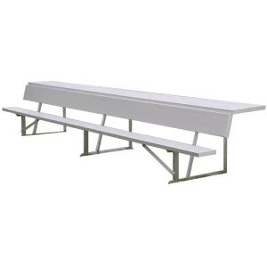 BSN Sports 21ft Portable Aluminum Players Sideline Bench