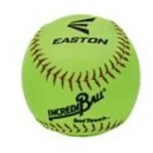 Easton Incrediball Softouch 12" Yellow Softball (Dozen)