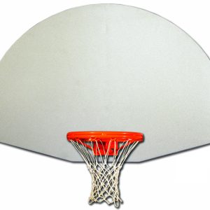 Gared Sports 1701 Aluminum Fan-Shaped Outdoor Basketball Backboard