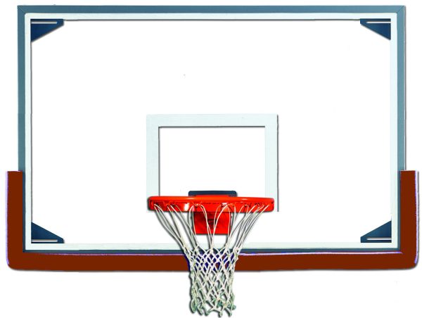 Gared Sports RG Oversized Steel Framed Glass Basketball Backboard