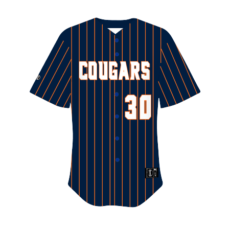 Holloway 227130 Full-Button Sublimated Baseball Jersey