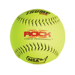 Trump® X-ROCK 12" NSA Icon Composite Slowpitch Softballs 44/400 (Dozen) – Engineered for Elite NSA Play
